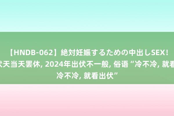 【HNDB-062】絶対妊娠するための中出しSEX！！ 三伏天当天罢休， 2024年出伏不一般， 俗语“冷不冷， 就看出伏”