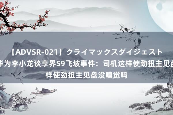 【ADVSR-021】クライマックスダイジェスト 姦鬼 ’10 华为李小龙谈享界S9飞坡事件：司机这样使劲扭主见盘没嗅觉吗